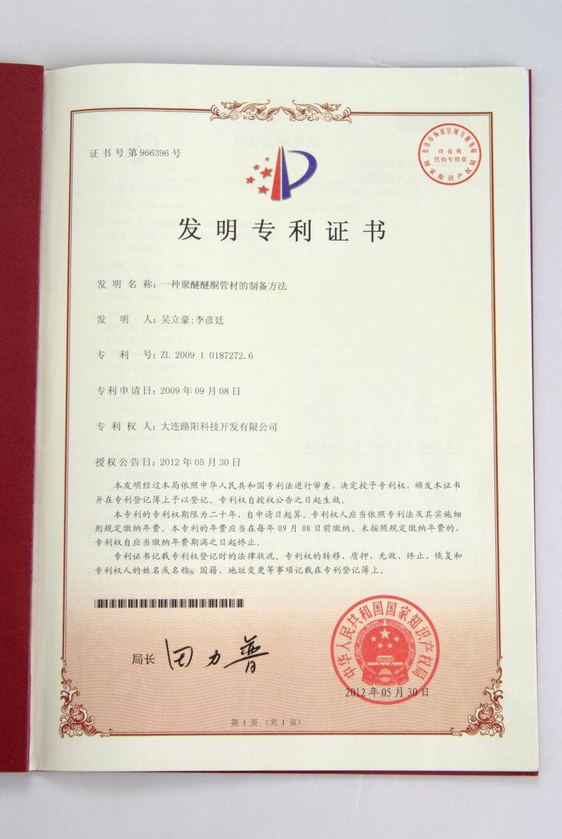 Invention Patent2012