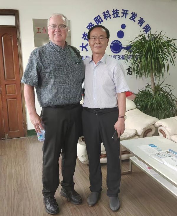 American old customers come again to deepen cooperation and seek the future ---- Dalian Luyang Technology welcomes distinguished visitors