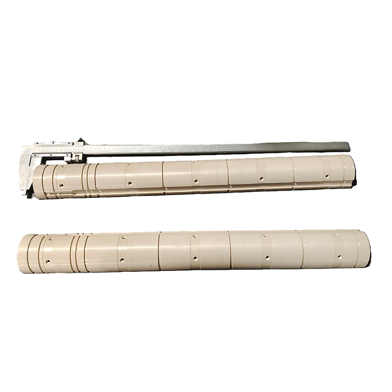Luyang craftsmen successfully overcome the processing problem of nearly one meter long PEEK pipe