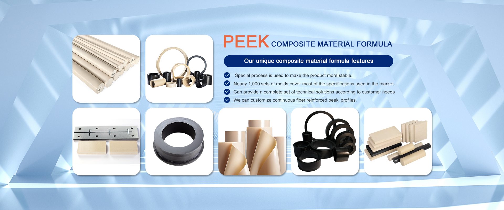 CF-PEEK composite plates